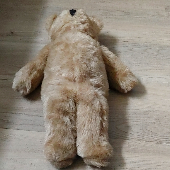 Vintage 70s Alresford Crafts Town Mill England Tan Teddy Bear Plush 20” - Picture 1 of 3